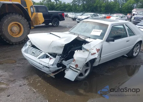 1984 Ford Mustang L from USA, damaged, VIN 1FABP28M2EF136986